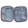Storage Bag Waterproof Oxford Cloth Pink Lily Portable Household Daily