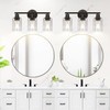 5 Pack Clear Glass Lamp Shade，Glass Shade Covers Replacements for