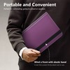 JRTAL Compatible with Doogee T10 Case, 360° Rotating Cover Faux