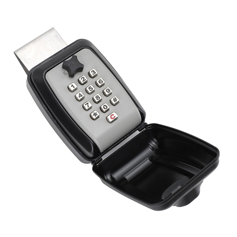 Punch Button Key Lock Box Waterproof 12 Digit Combination Car