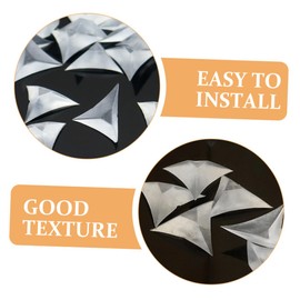 Operitacx 2sets Corner Guards for Walls Stair Dust Corner Protectors Durable Furniture Guards for Cabinets Easy Installation Reliable Protection 200pcs*2