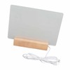 Dry Erase Board 220x150mm Acrylic White Planning Board Reusable with