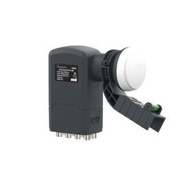 GeoSync Universal Octo 8 Output LNB for Satellite Dish SKY Freesat HD TV KU Band Satellite Receiver with Spirit Level Bracket