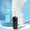 Self-Defense Safety Alarm Keychain Alarm Black/One Size