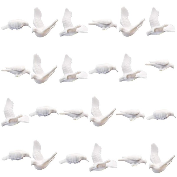 Scene Collection Pigeon Model Pigeon Model 1:75 24 Pieces Model