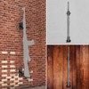 MiOYOOW Gun Rack Wall Mount Display, Adjustable Heavy Duty Shotgun