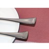 Uniturcky Stainless Steel Mirror Polished Black Flatware Set , Steak