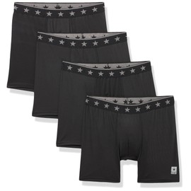 U.S. Army Men's PERFORMANCE BOXER BRIEF Black