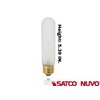 Satco 25W T10 Tubular Bulb - Medium Base - Frosted