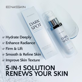 EnaSkin Dark Spot Remover for Face and Body: Advanced Formula Spot Corrector Cream to Fade Age Spots, Sun Spots, Freckles, Melasma, and Brown Spots for Women and Men (1.7 Oz)