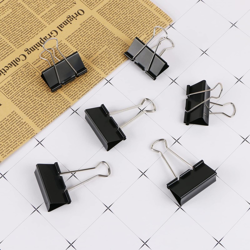 CABAX Extra Large Binder Clips 2-Inch, Big Paper Clamps for