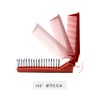 SUER O04 Women's Folding Hair Comb Double Hair Brush, Hair
