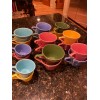 HARLEQUIN TEACUP, SAUCER & CUPS RETIRED COLORS MIX AND MATCH
