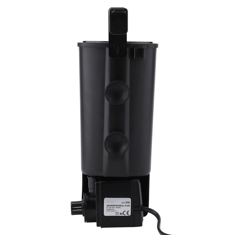 Aquarium Fish Tank Oxygen Air Pump Waterfall Filter Aquarium Accessories