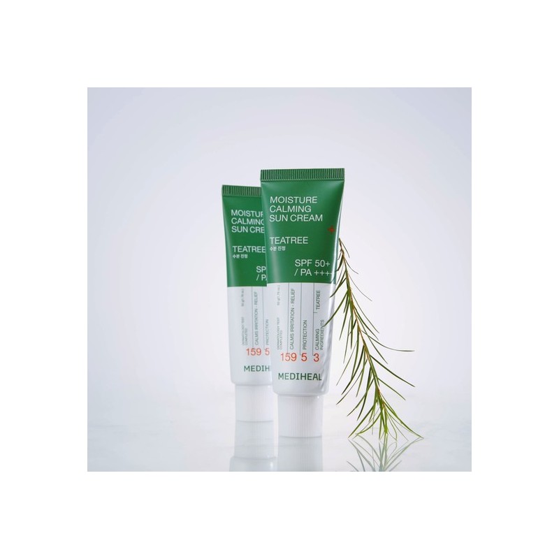 Mediheal [1+1] Tea Tree Moisture Soothing Sun Cream 50ml Double