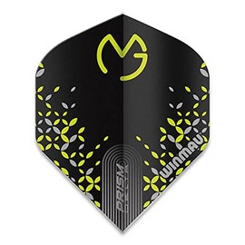 Winmau Prism Delta Pro Player Michael Van Gerwen Dart Flights, MvG Pixel, 100 Micron Extra Strong (3 Sets)