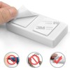 besttechtrading 2 Set White Mini Simple Alarm System Panic Bell