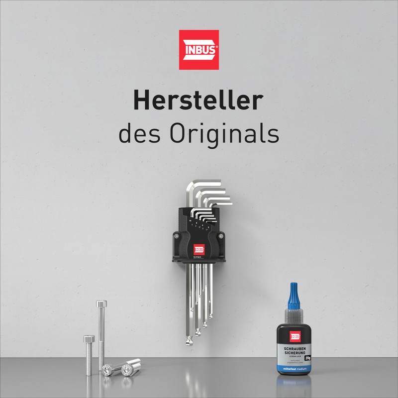 INBUS® Cylindrical Screws with Hexagon Socket M 5 x 40