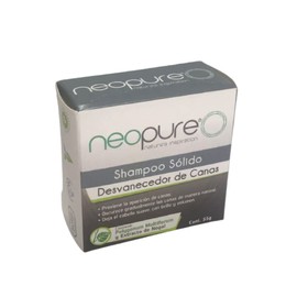Shampoo Sólido Desvanecedor de Canas | Restaura el Color Natural del Cabello Nutriendo el Folículo