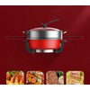 Electric Griddle Skillet Shabu Shabu Hot Pot Nonstick Cooking Frying