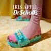 Dr. Scholl's x Iris Apfel Womens Original Too Sandal Tiger