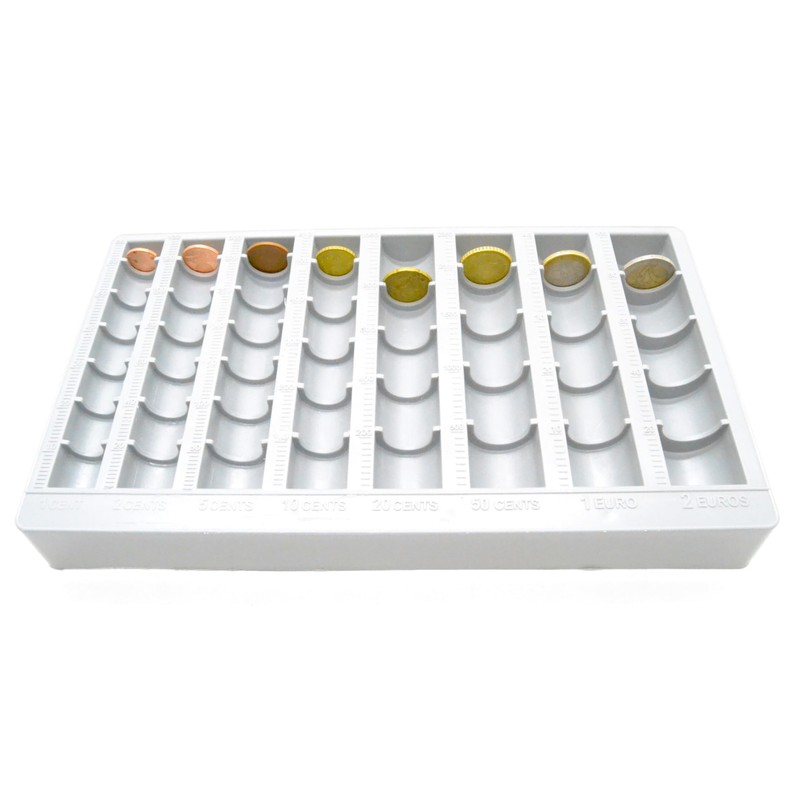 Plastic Counter Money Counter Money Counter Euro Coins 26cm 15cm