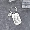 Blerameng New Dad Keychain Baby for New Dad Father's Day