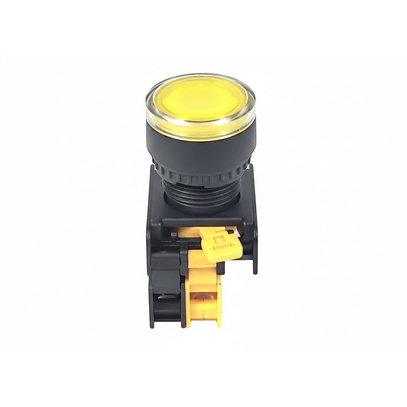 Alpinetech LXG-22 22mm 1NO Momentary Push Button Switch 12V LED