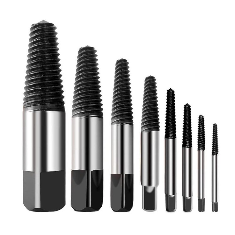 EINEY Screw Extractor Set, Screw Extractor, Screw Extractor, Reverse Tap,