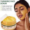 Exfoliante Facial de Cúrcuma YAWKONT para Limpieza Profunda y Piel