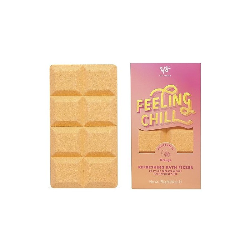 Yes Studio Bath Fizzer Feeling Chill Refreshing Orange 175g