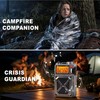 RunningSnail Solar Hand Crank Emergency Radio, NOAA Weather Alert, AM/FM/SW