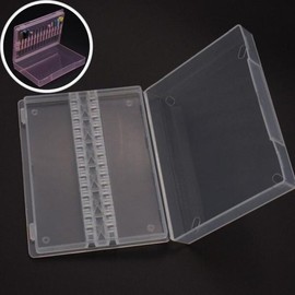 Half Club/Celler Hub / 하프클럽/셀러허브_여성트랜드패션 네일 비트용기 드릴 14p 비트보관함 진열함