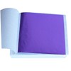 VILLFUL 50pcs Shiny Foil Craft Sheets Gold Foil Leaf Sheets