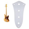 Jazz Bass Control Plate Steel Material with 4 Hole Blank