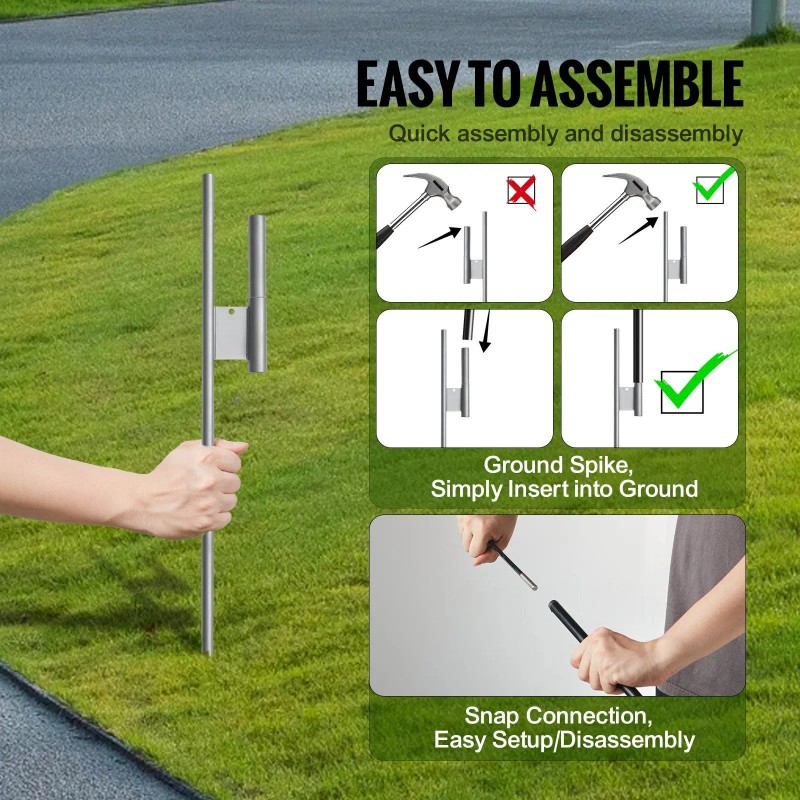 Auto Repair Advertising Feather Flag Pole Kit 4 Banner and