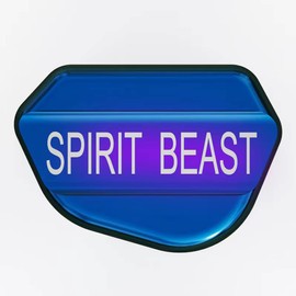 SPIRIT BEAST Motorcycle Motorcycle Turn Signal Switch Button Cap Cover (Blue)