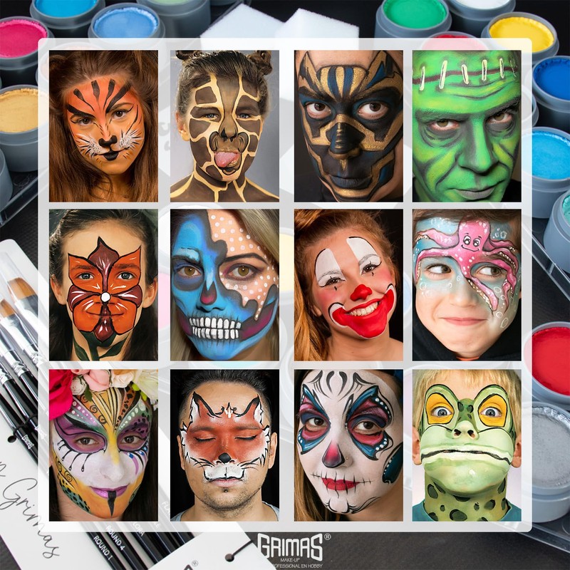 Grimas Water Make Up Light Grey 15ml