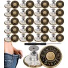 (20pcs 17mm) jeans buttons jeans buttons metal replacement jean button