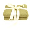PiccoCasa 100% Cotton Knit Throw Blanket,Solid Lightweight Decorative Throws and