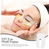 TOVINANNA 1000pcs Pure Cotton Eye Patches Eye Moisturizing Mask Disposal