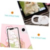 Angoily 3pcs Webcam Slider Privacy Cover Cartoon Design Webcam Blocker