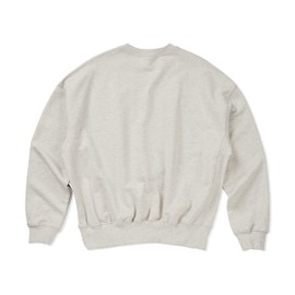 mardi mercredi SWEATSHIRT TRIPLE FLOWER – 100% Cotton, Relaxed Fit, Bold Triple Daisy Graphic Crewneck (US, Alpha, One Size, Regular, Regular, Oatmeal Black)