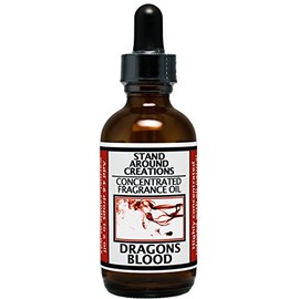 Concentrated Fragrance Oil - Dragon's Blood - A Potent Earthy Scent w/ Cedarwood, Orange and Patchouli Essential Oils w/ Sweet and Spicy Notes. Made with Natural Essential Oils.(2 fl.oz.)