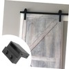 Mipcase 1Pair Zinc Alloy Barn Door Stopper Sliding Rail Device