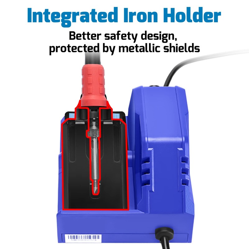 WEP 926LED V1 110W Soldering Iron Station Kit with Solder