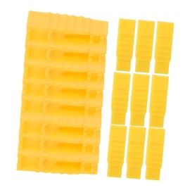 ULTECHNOVO 30pcs Car Fuse Insert Automotive Puller Injector Fuse Removal Tools for Motorcycle Car Fuse Puller Bearing Puller Cars Valve Panel Clip Removal Pliers Yellow Plastic