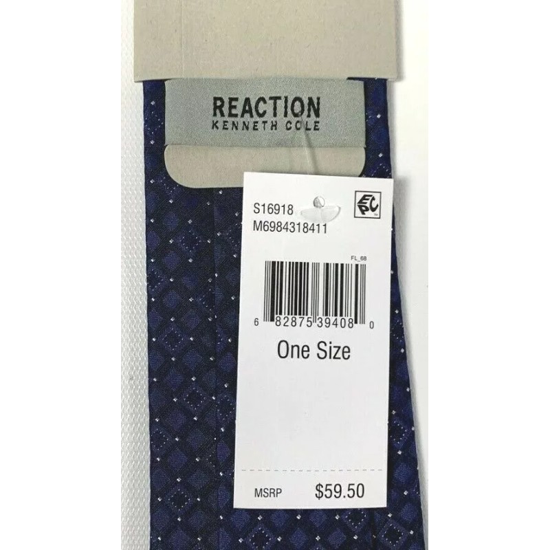 Kenneth Cole Reaction New Kenneth Cole Reaction Navy Blue Classic