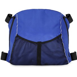 Yundxi Kayak Seat Back Storage Bag Oxford Water Resistant Kayaking Bag Storage Organizer Bag for Outdoors Kayak Chair Kayak Surfing Paddle Board (Blue)