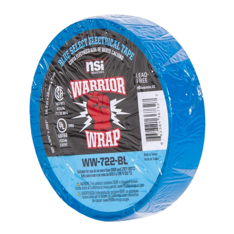 WarriorWrap Select 3/4 in. x 60 ft. 7 mil Vinyl